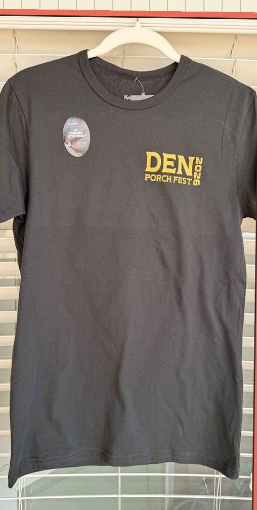 Black PorchFest Shirt, view 1