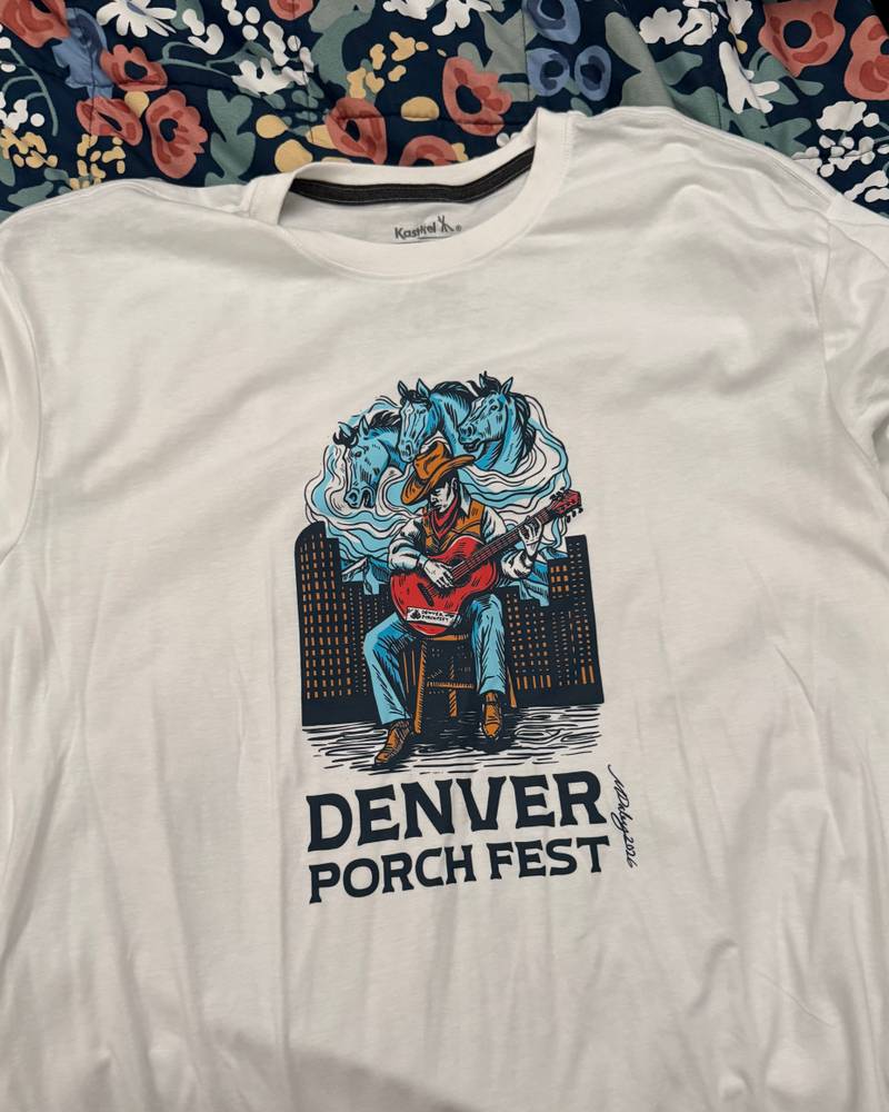 Shirt Cowboy and Horses Front Design Artist Series - LIMITED RUN, view 1