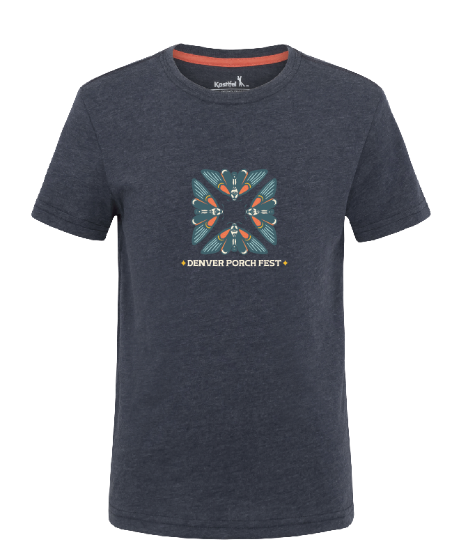Shirt YOUTH Front Logo Navy, view 1